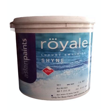 Asian Paints Royale Shyne Luxury Emulsion Paint 10 Ltr At Best Price