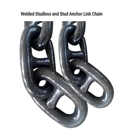 Am1 Am2 Am3 64mm Stud Link Anchor Chains With Kenter End Shackle