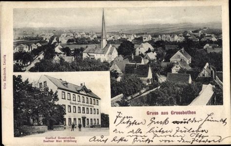 Ansichtskarte Postkarte Großbothen Grimma in Sachsen akpool de