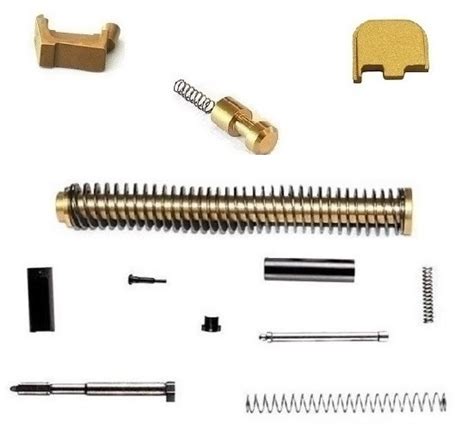 Upper Parts Kit For GLOCK 19 Gen 1 2 3 TiN Gold