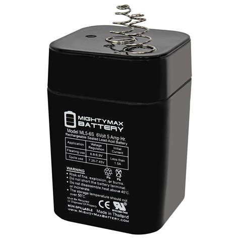 6v Rechargeable Lead Acid Battery