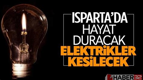 Dikkat Elektrikler Kesilecek