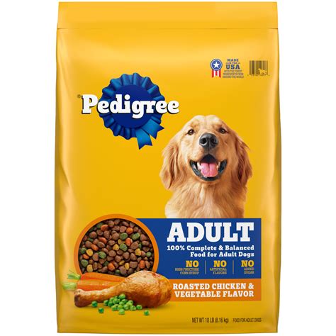 Pedigree High Protein Roasted Chicken Rice And Veg Dry Food For Adult