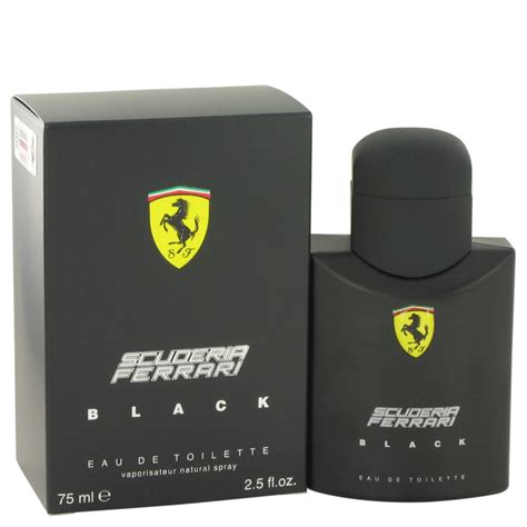 Ferrari Scuderia Black Cologne By Ferrari 25 Oz Edt Spay For Men