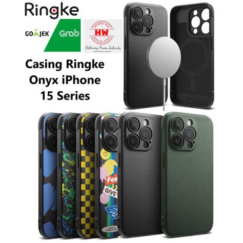 Jual Ringke Onyx Case Iphone 15 Pro Max Casing Iphone 15 15 Plus Original Black Iphone 15