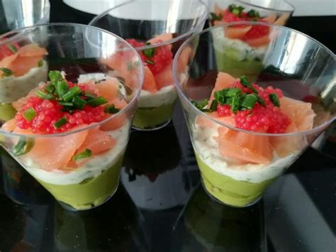 Verrines Saumon Avocat Au Thermomix Cookomix