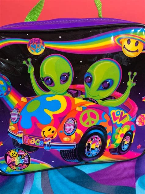 Rare Vintage Lisa Frank Aliens Zoomer And Zorbit Lunc Gem