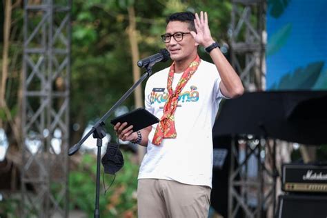 Sandiaga Uno Sektor Parekraf Ciptakan Juta Lapangan Kerja Baru