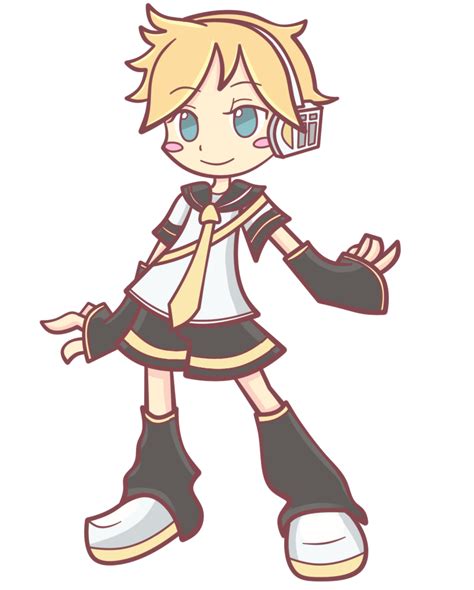 Kagamine Len Vocaloid And 1 More Danbooru