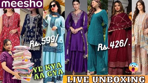 Meesho Huge Trendy Ethnic Haul 🥰 Omg 😳 Itna Ganda Kpda Bheja Hai 😭