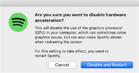 Aceleraci N De Hardware De Spotify Debo Habilitarla O No