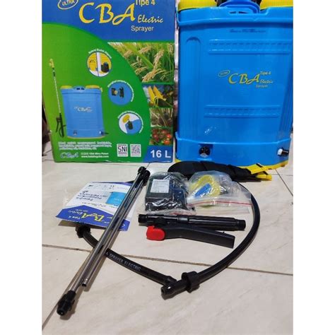 Jual Sprayer Elektrik Cba Type Liter Kuat Ringan Alat Semprot