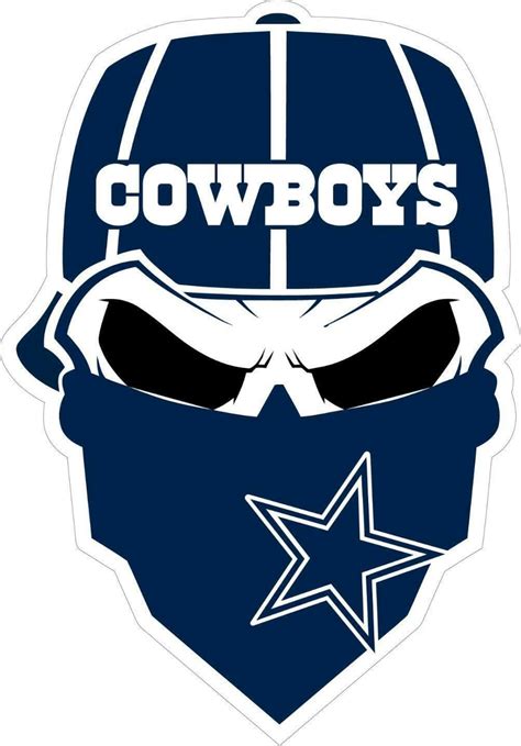 Dallas Cowboys Skull Vinyl Decal Cornhole Boards Etsy