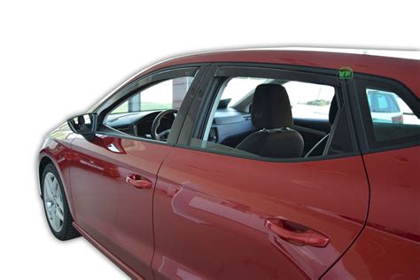 Heko Tinted Wind Deflectors For Seat Ibiza Door Up Pc Ebay