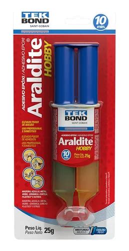 Adesivo Epoxi Araldite Hobby Tekbond Gramas Aplicador