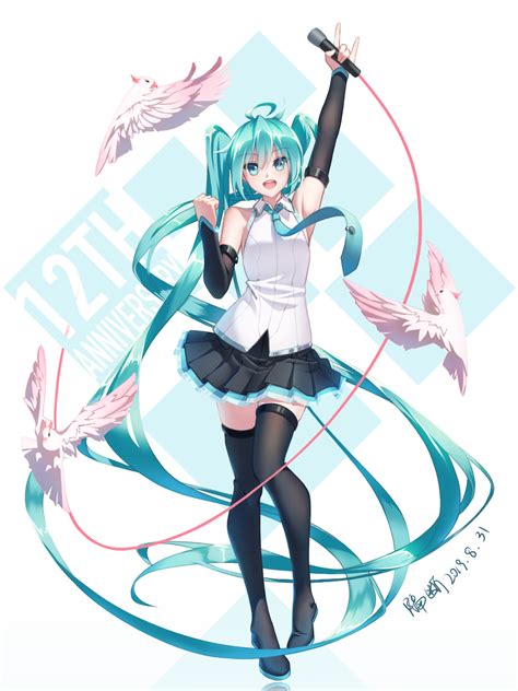 Hatsune Miku :: Hatsune Miku (Miku Hatsune, Хацуне Мику, Хацунэ Мику ...