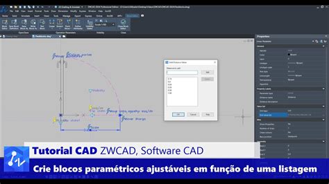 Tutorial CAD Como Criar Blocos CAD Ajustáveis na Largura em Função de