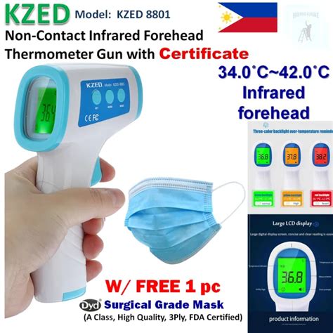 Non Contact Infrared Forehead Thermometer Lazada PH