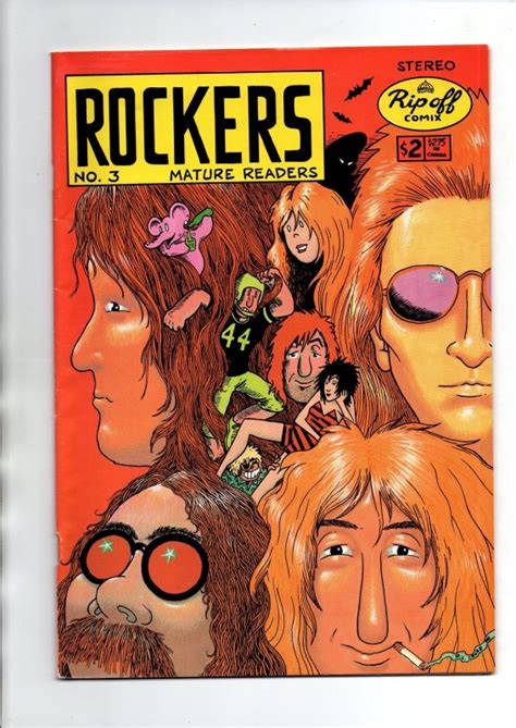 Rockers 1 2 3 4 And 8 Set Giantess Underground Rip Off Press 1989 Comic Books Copper