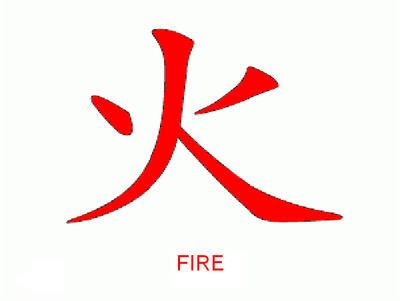 Chinese Symbol - Fire by DaVonteWagner on deviantART