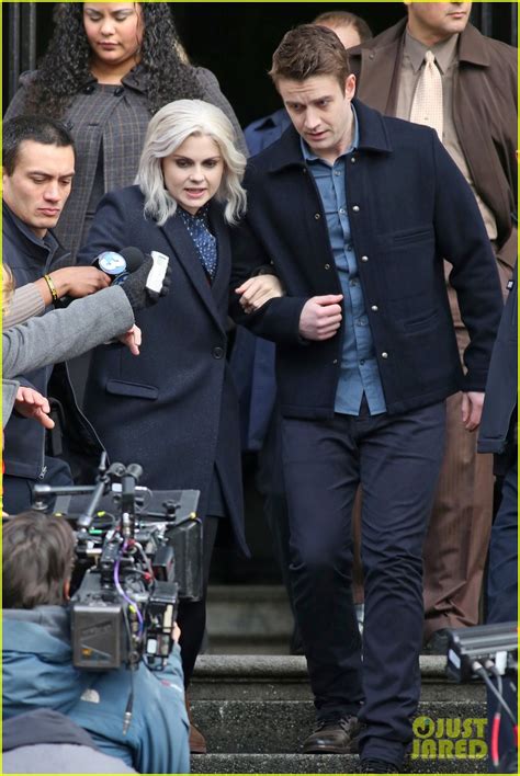 Rose McIver Robert Buckley Head To Court In New IZombie Set Pics