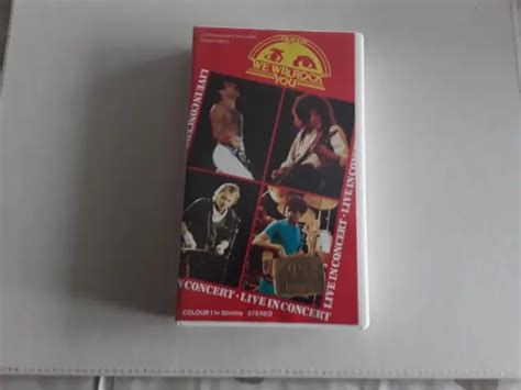 VHS VIDEO QUEEN We Will Rock You Live In Montreal EUR 2 32 PicClick IT