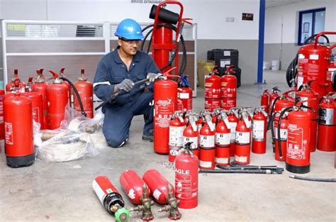 Fire Extinguishers Testing Fire Extinguisher Services Fire Extinguisher Refilling