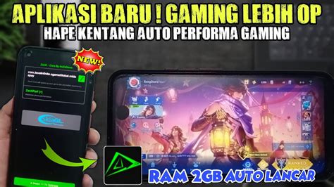 MAIN GAME SUPER SMOOTH OVERCLOCK ANDROID NO ROOT CARA ATASI LAG PATAH