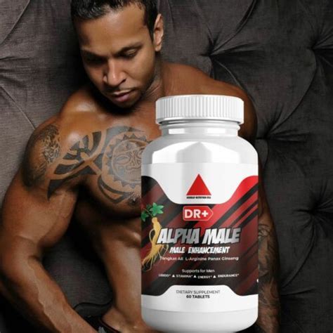 Alpha Male Testosterone Booster For Men L Arginine Nitric Oxide Ebay