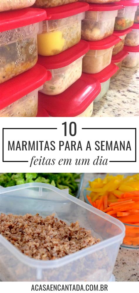 Como Fazer Marmitas Para A Semana Em Um Dia Dicas De Como Preparar