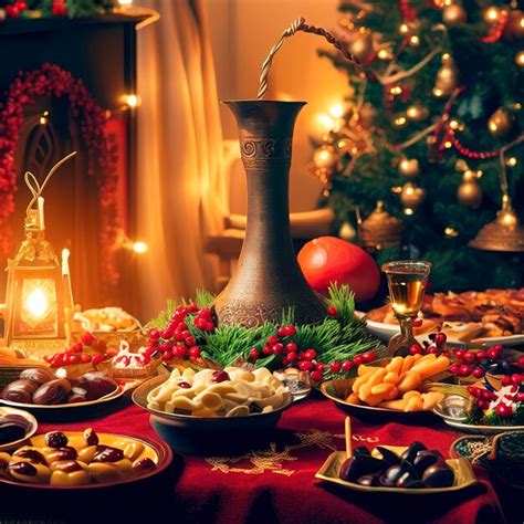 Premium AI Image | Traditional Greek Christmas