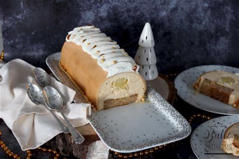 Recette de Bûche de Noël Pomme Caramel Maison