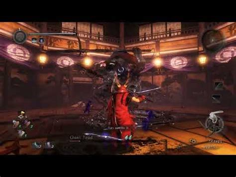 Nioh Giant Toad Boss Youtube