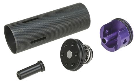 Lonex Complete Internal Upgrade Series Enhanced Cylinder Set For M4 Sr 16 M733 Airsoft Aeg