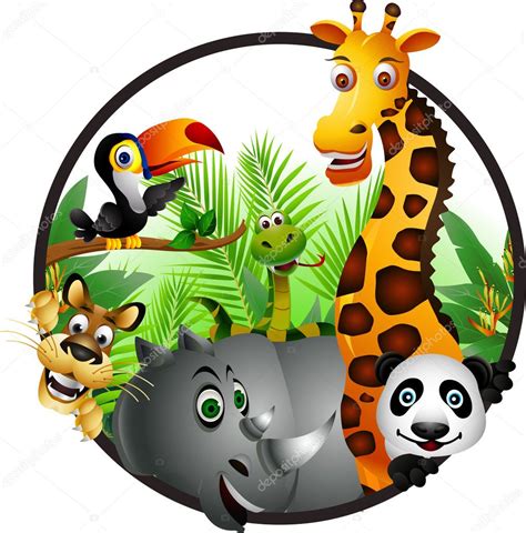 Funny animal cartoon Stock Vector Image by ©starlight789 #12211687