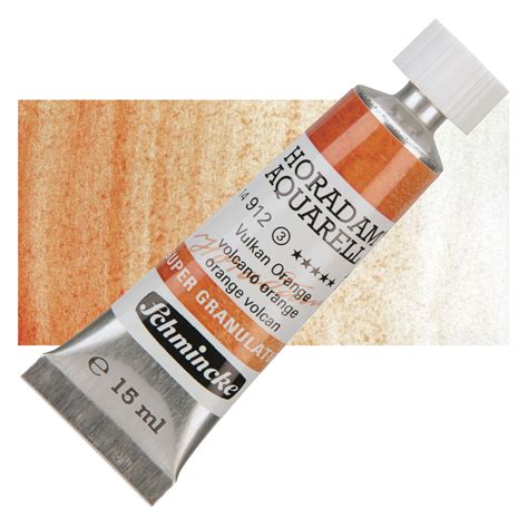 Schmincke Horadam Aquarell Artist Watercolor Volcano Orange Supergranulation 15 Ml Tube