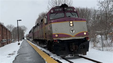 Mbta’s Only Two Remaining F40ph 2cs On The Newburyport Rockport Line January 2023 Youtube