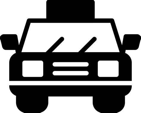 Taxi Vector Icon 21062265 Vector Art at Vecteezy