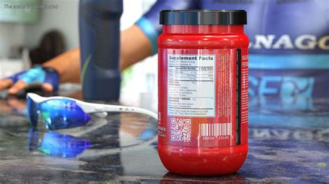 BSN Amino X Muscle Recovery Powder with BCAAs 3D Model $19 - .obj .lxo ...