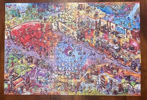 The Puzzled Patron, 1000 pieces, The Magic Puzzle Company, Series Three