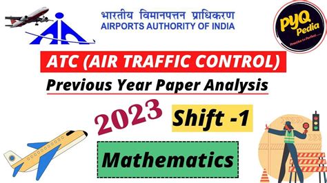 Aai Atc I Shift I Mathematics I Detailed Analysis Youtube