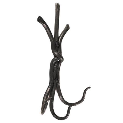 Wrought Iron Tripple Wall Hook - Rush Triple Wall Hook ...