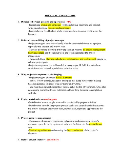 Mis Exam Study Guide Mis Exam Study Guide Difference Between