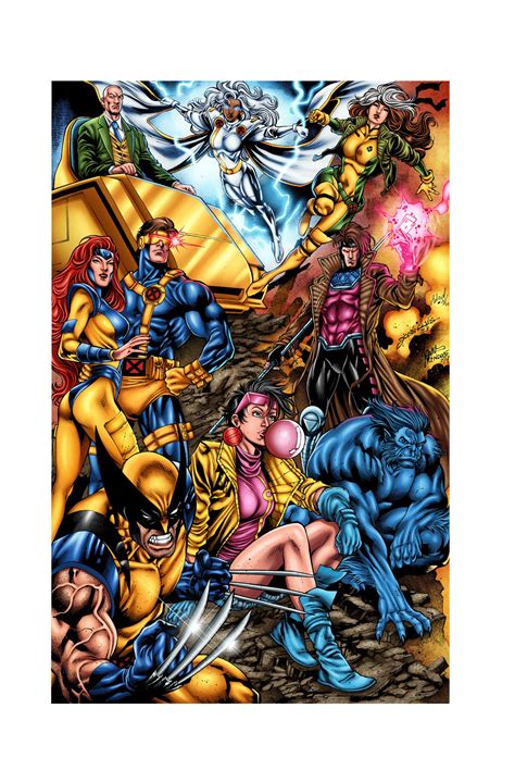 X Men 97 Colors Sample By Adrieldallavecchia On Deviantart