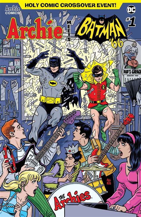 Holy Comic Crossover Event The Archie Meets Batman 66 1 Preview Is