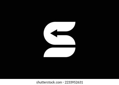 Letter S Arrow Logo Design Template Stock Vector Royalty Free