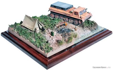 Модели и диорамы в масштабе 1:43 с «эффектом эксплуатации»