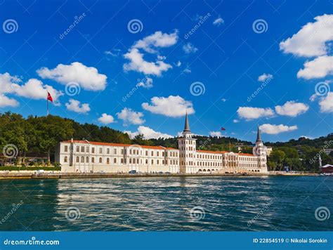 Castle At Istanbul Turkey Stock Image Image Of Landmark 22854519
