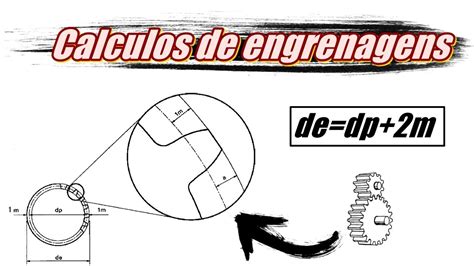 CALCULO TECNICO COMO CALCULAR DIAMETRO PRIMITIVO E NUMERO DE DENTES