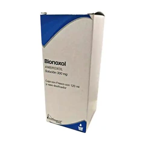 Ambroxol Bionoxol Solución 300 Mg 120ml Rappi